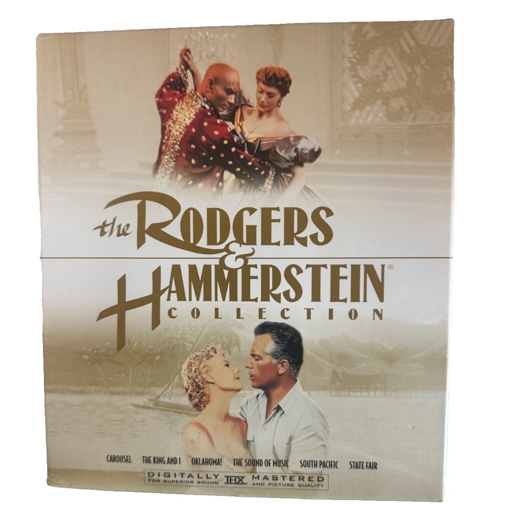 Rodgers & Hammerstein Collection 6-Tape VHS Box Set Sound of Music Oklahoma 2000